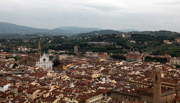 Uitzicht op Florence